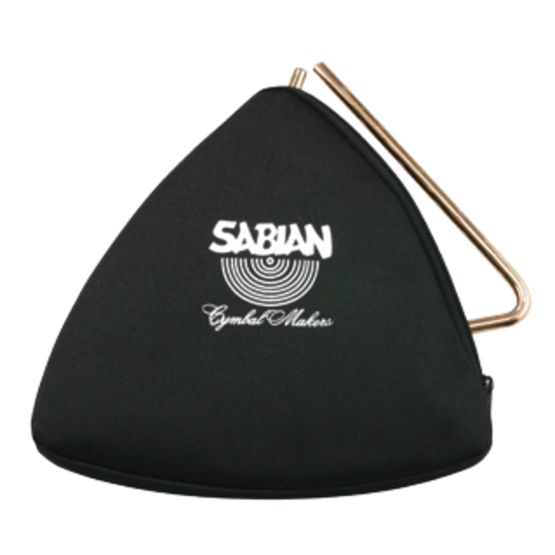 sabian-61140-8-black-zippered-triangle-bag-8 SABIAN 61140-8 Black Zippered Triangle Bag 8"