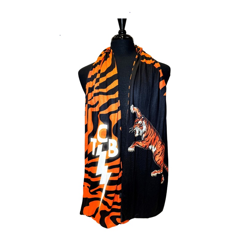 tcb-tiger-sublimated-printed-scarf TCB Tiger Sublimated Printed Scarf