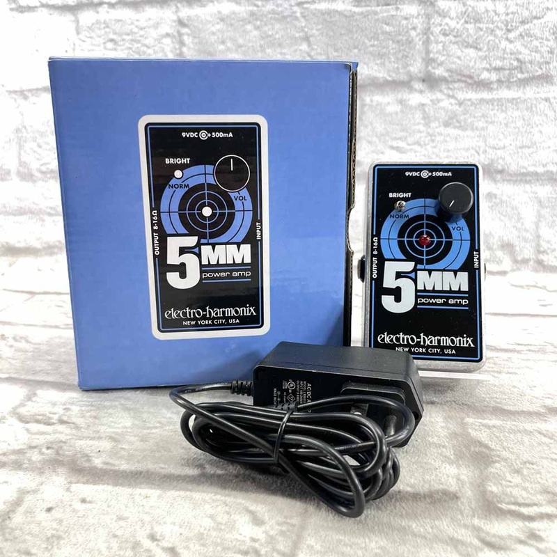 used-electro-harmonix-5mm-guitar-power-amp-pedal Used: Electro-Harmonix 5MM Guitar Power Amp Pedal
