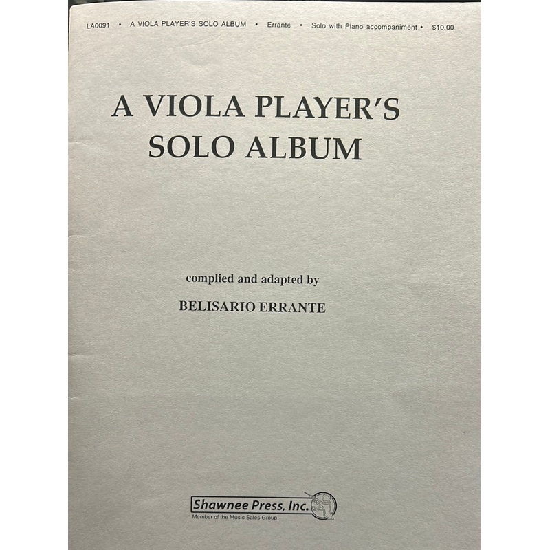a-viola-player-s-solo-album-b-errante A Viola Player's Solo Album - B. Errante