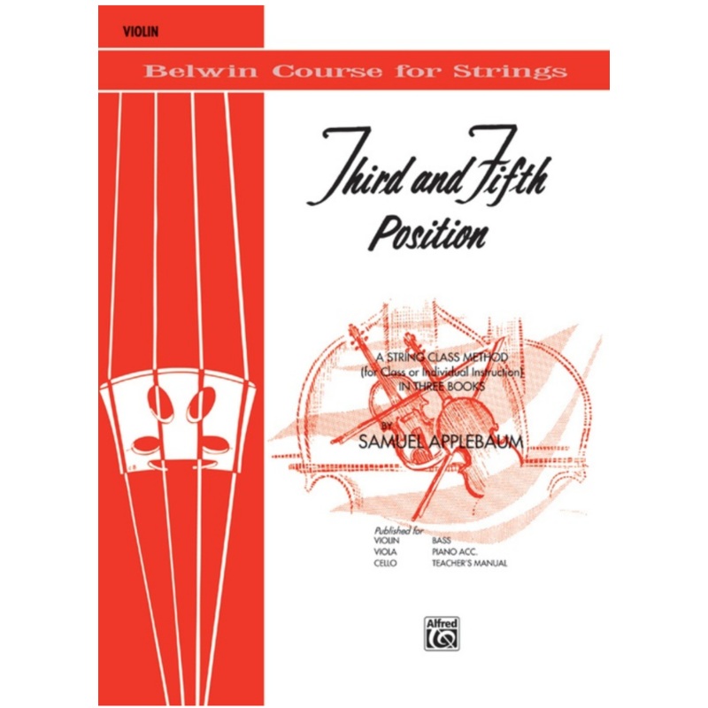 belwin-course-for-strings-third-and-fifth-position-string-builder-violin-applebaum Belwin Course for Strings - Third and Fifth Position - String Builder - Violin - Applebaum