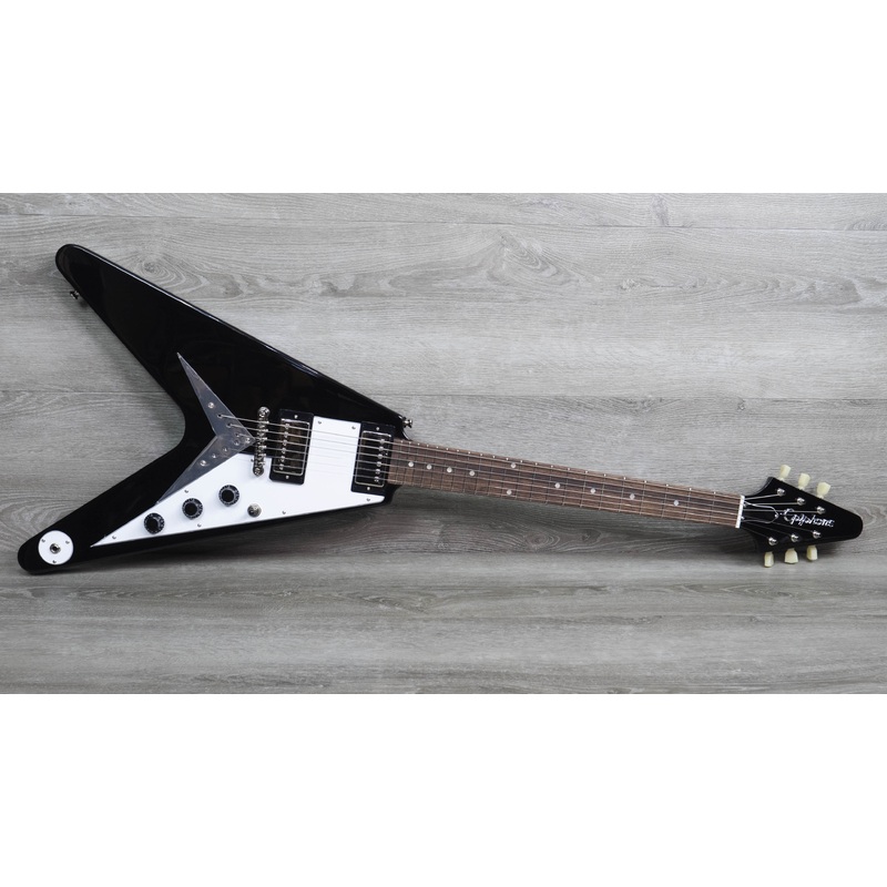 epiphone-inspired-by-gibson-flying-v-ebony Epiphone Inspired by Gibson Flying V, Ebony