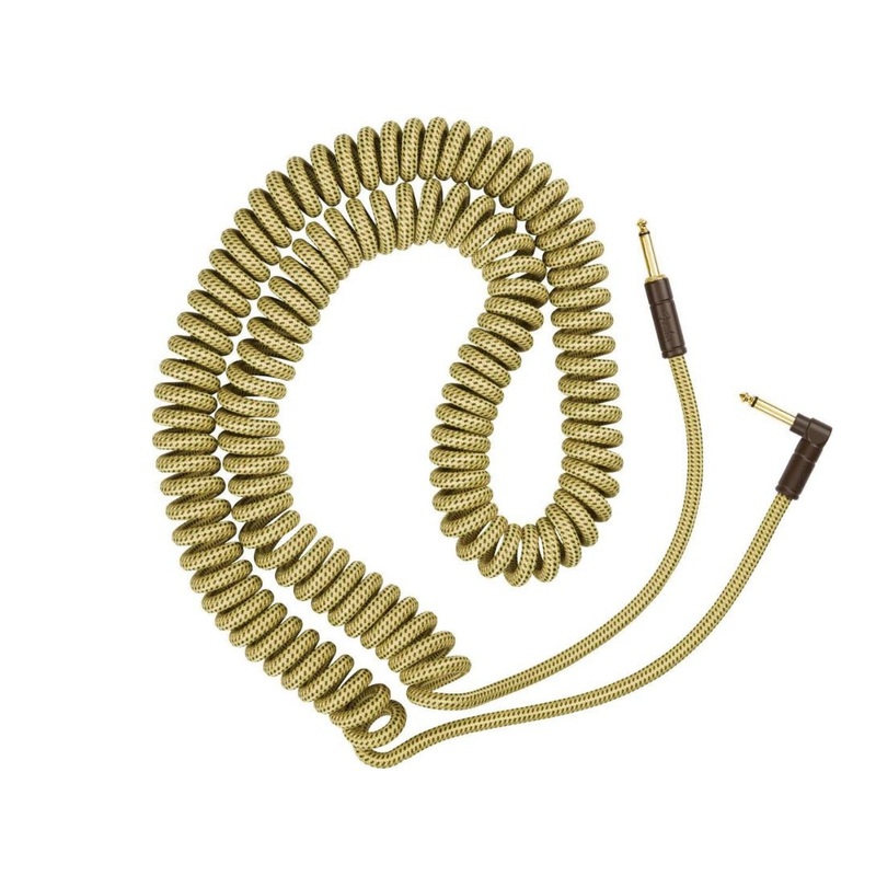 fender-deluxe-30-coil-cable-tweed Fender Deluxe 30' Coil Cable - Tweed