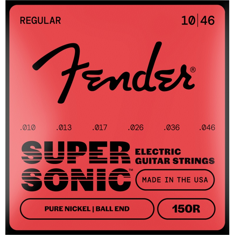 fender-supersonic-150r-guitar-string-set-pure-nickel-ball-end-gauges-010-046 Fender SuperSonic 150R Guitar String Set, Pure Nickel, Ball End, Gauges .010-.046