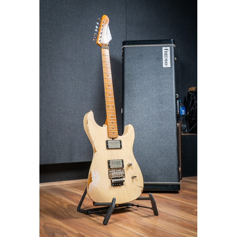 friedman-cali-hh-fr-maple-neck-nitro-blonde-medium-aged-swamp-ash-body Friedman Cali HH FR - Maple Neck - Nitro Blonde Medium Aged (Swamp Ash Body)