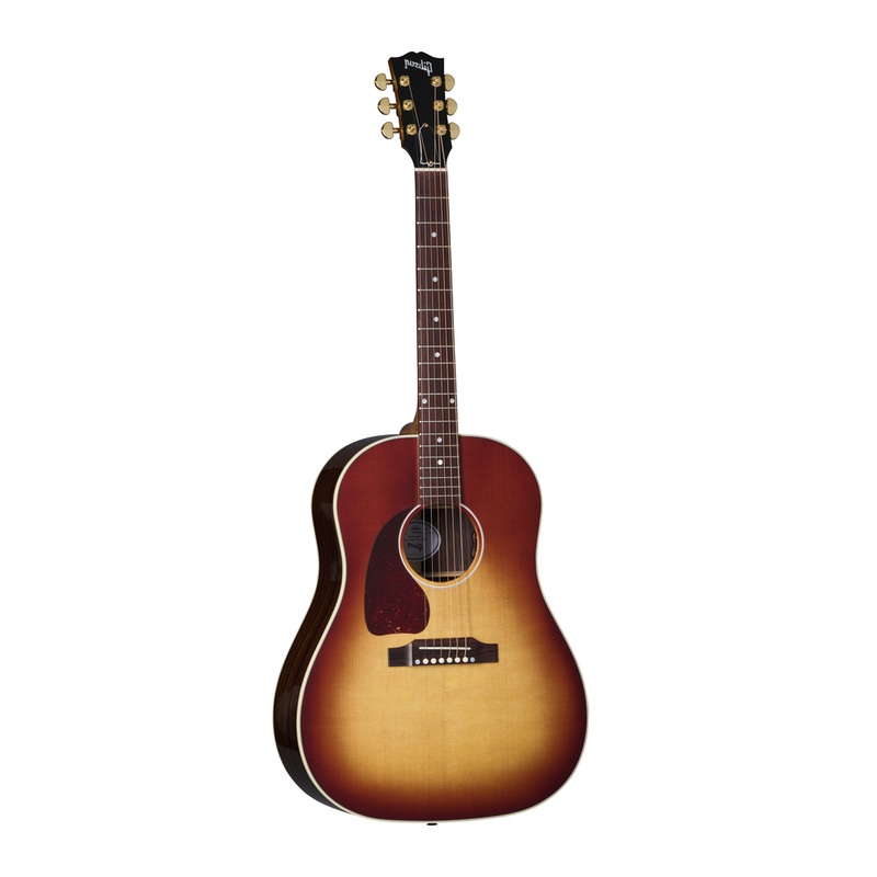 gibson-j-45-standard-rosewood-rosewood-burst-left-handed Gibson J-45 Standard Rosewood - Rosewood Burst - Left Handed
