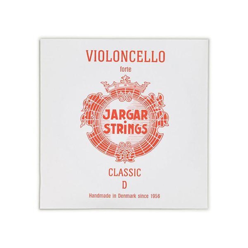 jargar-classic-forte-red-cello-strings-single-d Jargar Classic Forte Red Cello Strings - Single D