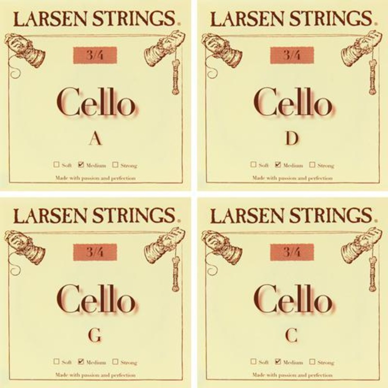 larsen-cello-strings-full-set Larsen Cello Strings - Full Set