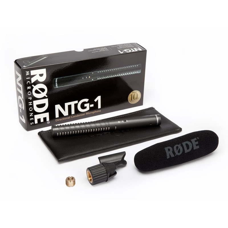 rode-ntg1-directional-shotgun-mic-ntg-1 Rode NTG1 Directional Shotgun Mic (NTG-1)