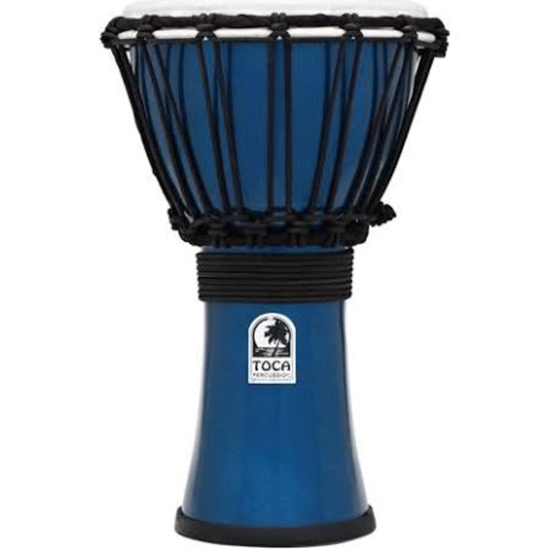 toca-freestyle-colorsound-7-djembe-blue TOCA Freestyle Colorsound 7" Djembe - Blue