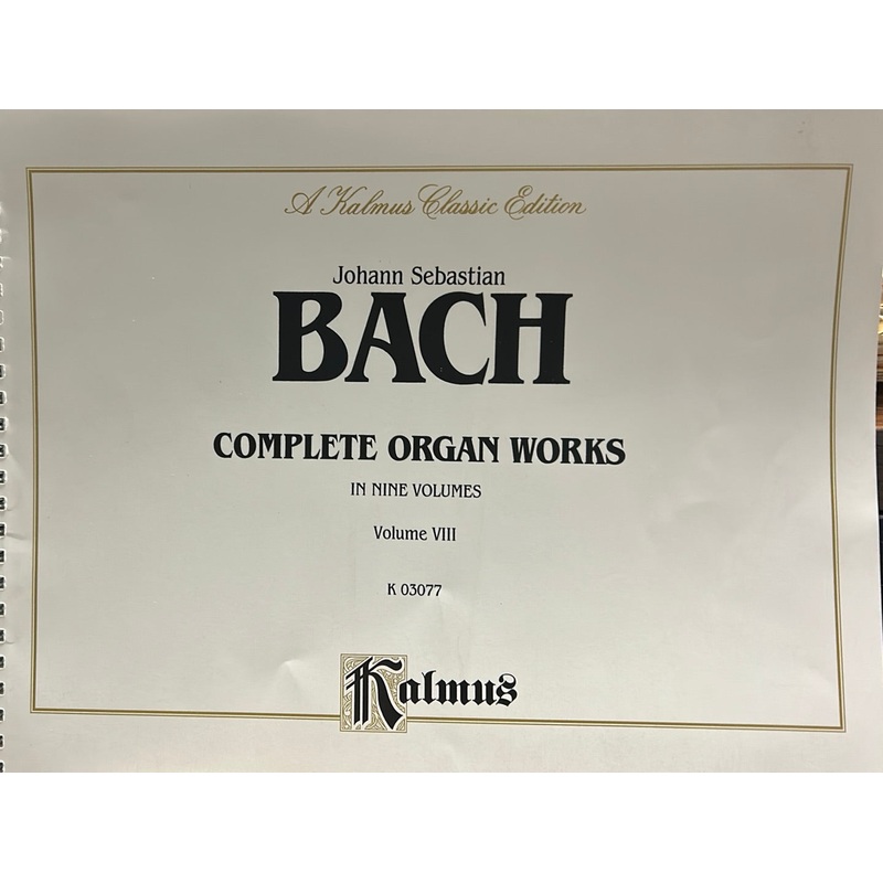 complete-organ-works-vol-8-bach Complete Organ Works Vol. 8 - Bach
