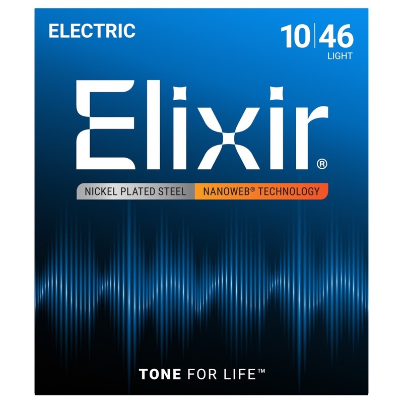 elixir-nanoweb-10-46-regular-light-electric-guitar-strings Elixir Nanoweb 10 - 46 (Regular Light) Electric Guitar Strings