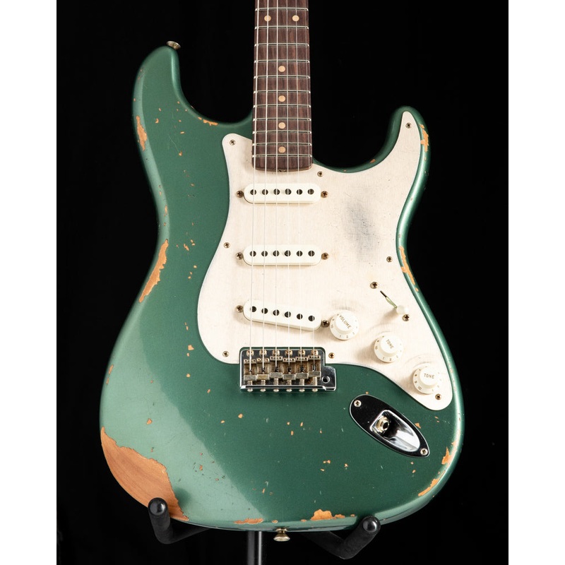 fender-custom-shop-1959-stratocaster-heavy-relic-aged-sherwood-green-metallic Fender Custom Shop 1959 Stratocaster Heavy Relic Aged Sherwood Green Metallic