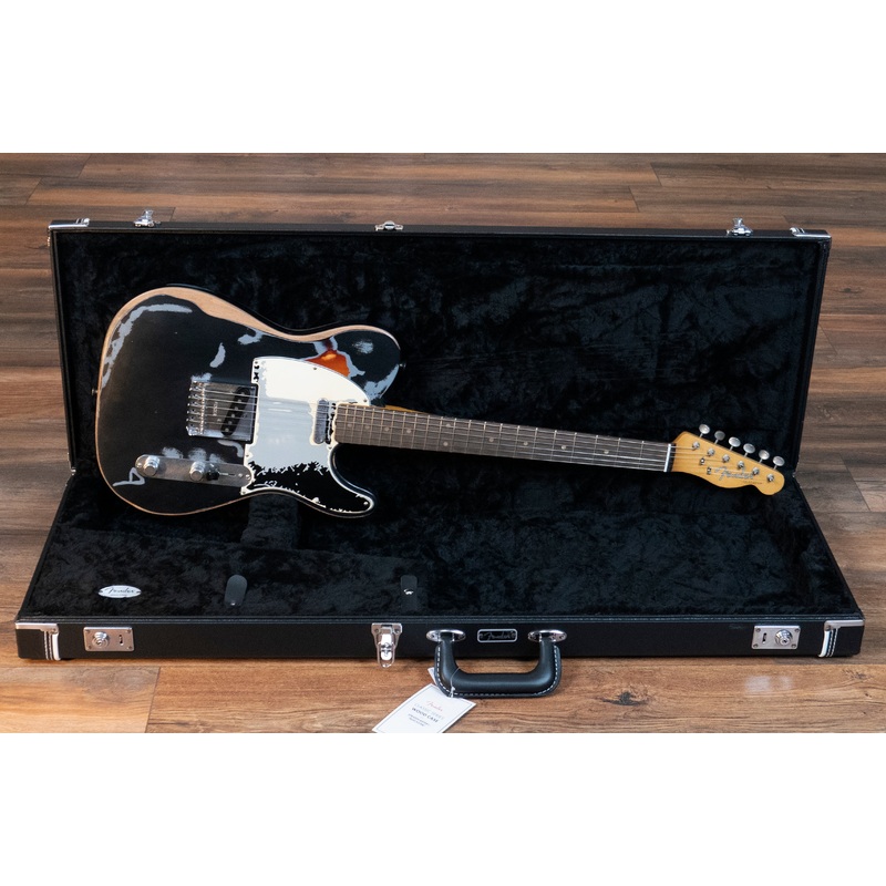 fender-joe-strummer-telecaster-rosewood-fingerboard-black Fender Joe Strummer Telecaster, Rosewood Fingerboard, Black