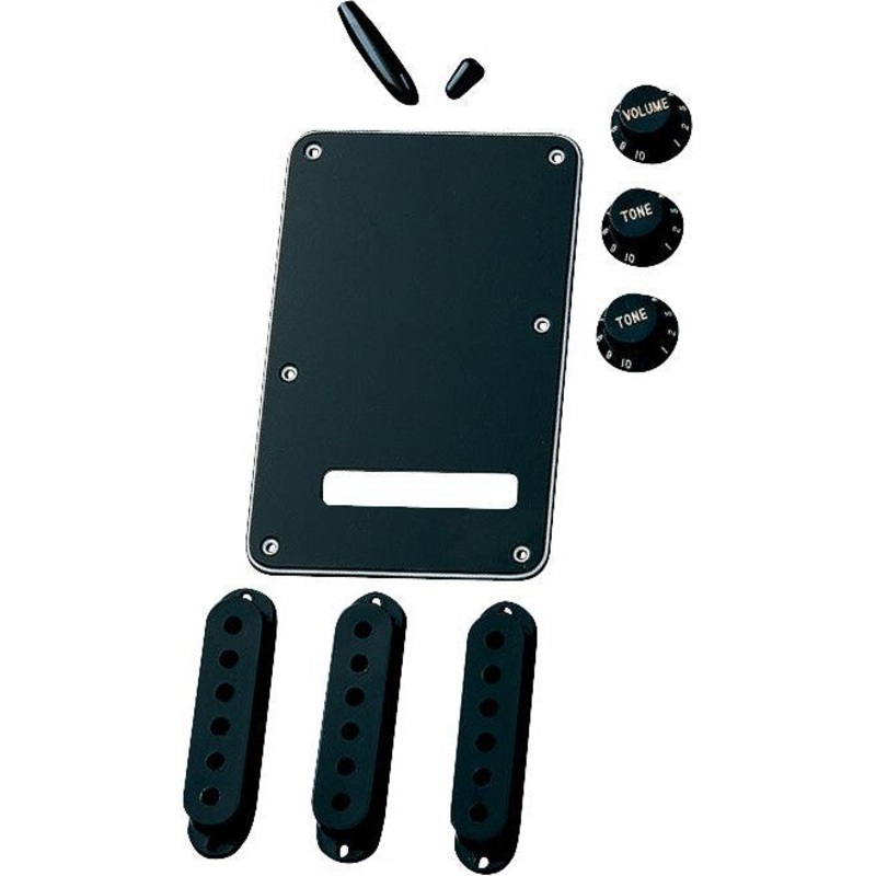 fender-stratocaster-accessory-kit-black Fender Stratocaster Accessory Kit - Black
