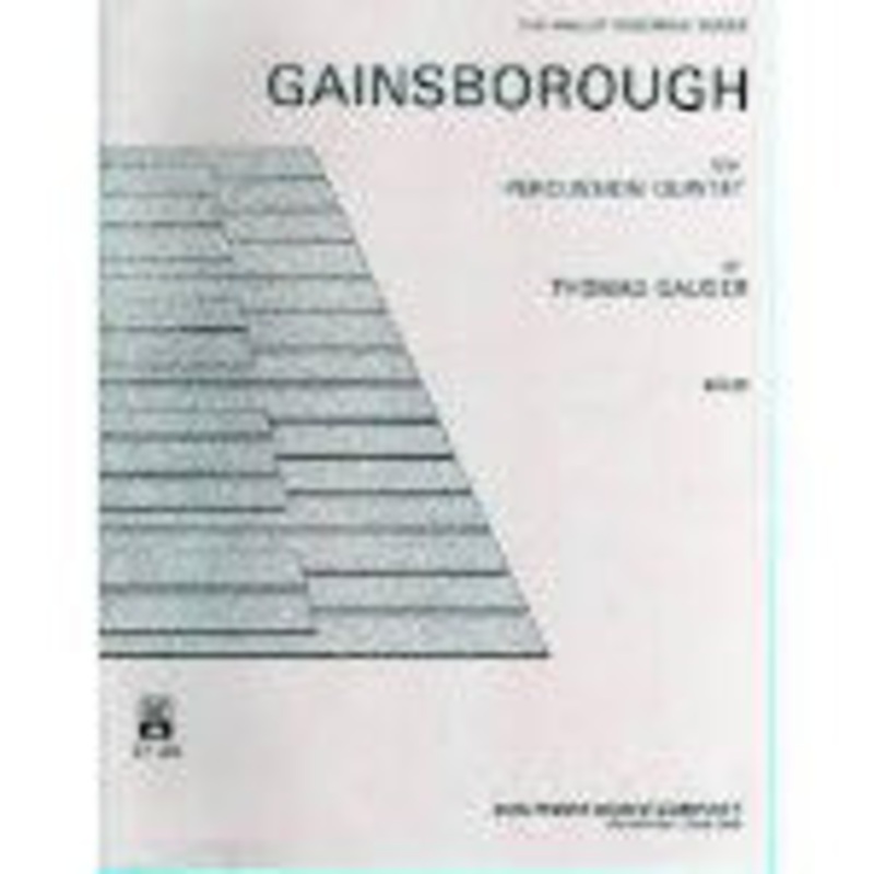 gainsborough-for-percussion-quintet-gauger Gainsborough for Percussion Quintet - Gauger