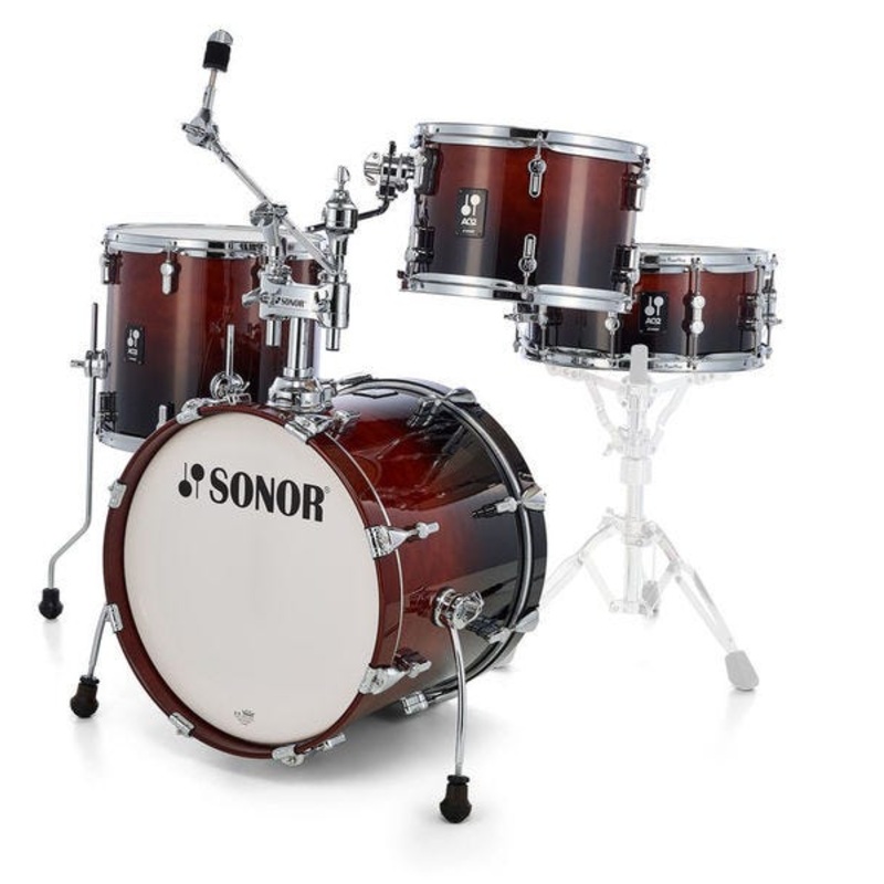 sonor-bop-aq2-all-maple-drum-shell-pack-brown-fade Sonor Bop AQ2 All-Maple Drum Shell Pack - Brown Fade