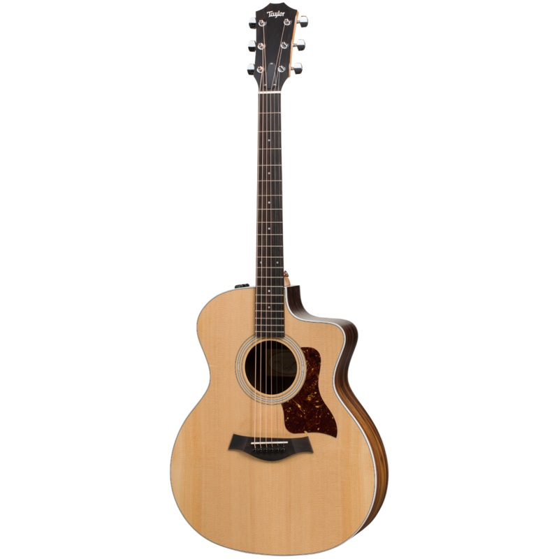 taylor-214ce-acoustic-electric-guitar-w-hard-bag-spruce-walnut Taylor 214CE Acoustic Electric Guitar w/Hard Bag - Spruce/Walnut