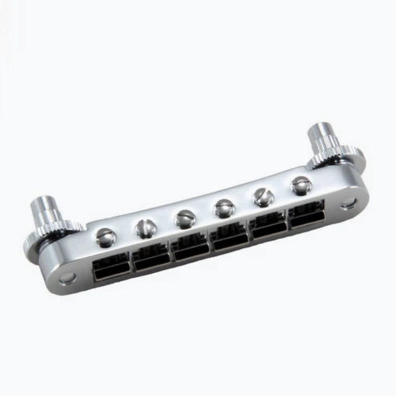 used-grover-nashville-tunematic-bridge-chrome Used Grover Nashville Tunematic Bridge, Chrome