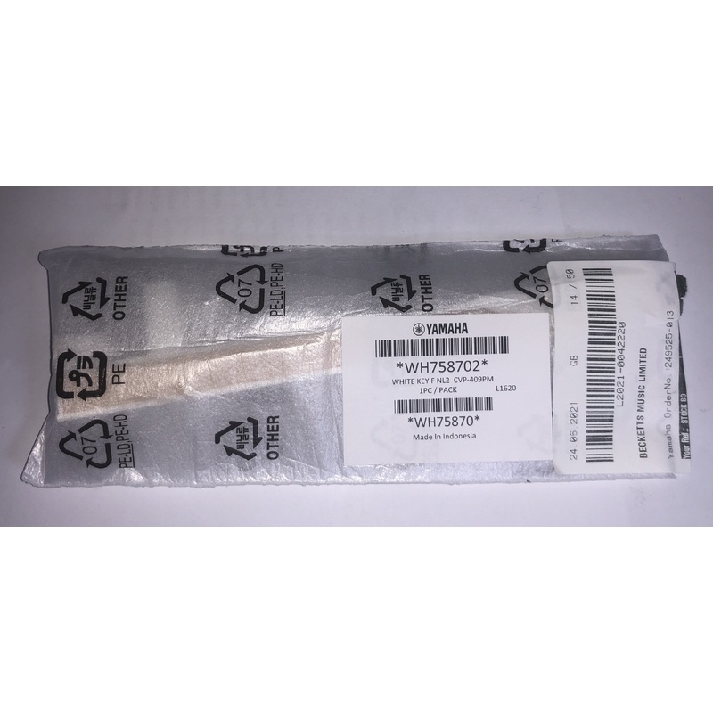 wh758702-clavinova-f-key-for-nl2-wood-faced-key WH758702 Clavinova F key for NL2 wood faced key