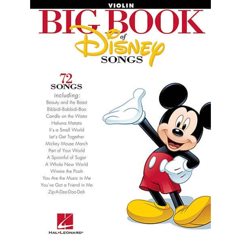 big-book-of-disney-songs-violin Big Book Of Disney Songs Violin