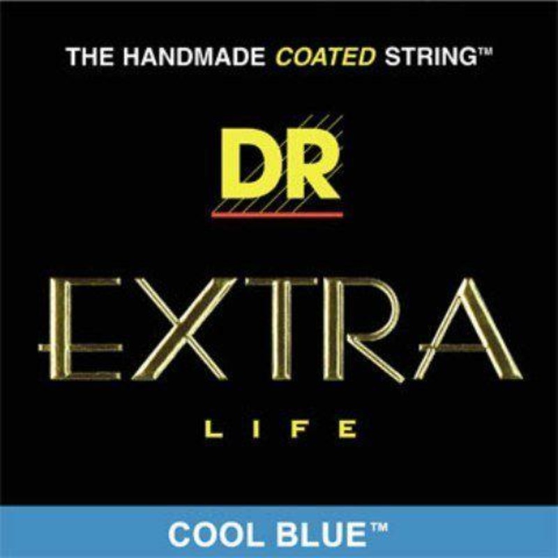 dr-k3-coated-cool-blue-electric-guitar-string-set-009-042 DR K3 Coated Cool Blue Electric Guitar String Set, .009-.042