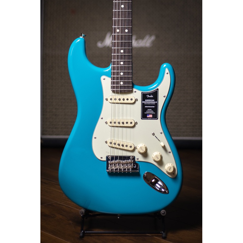 fender-american-professional-ii-stratocaster-rosewood-fretboard-electric-guitar-miami-blue Fender American Professional II Stratocaster Rosewood Fretboard Electric Guitar - Miami Blue