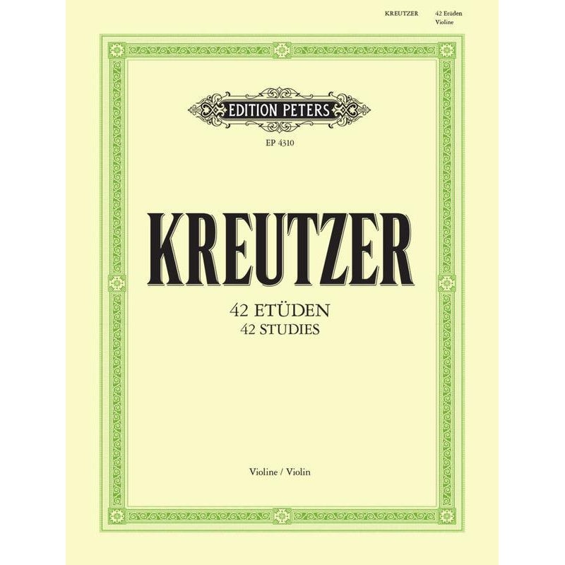 kreutzer-42-etudes-or-caprices-violin KREUTZER - 42 ETUDES OR CAPRICES VIOLIN