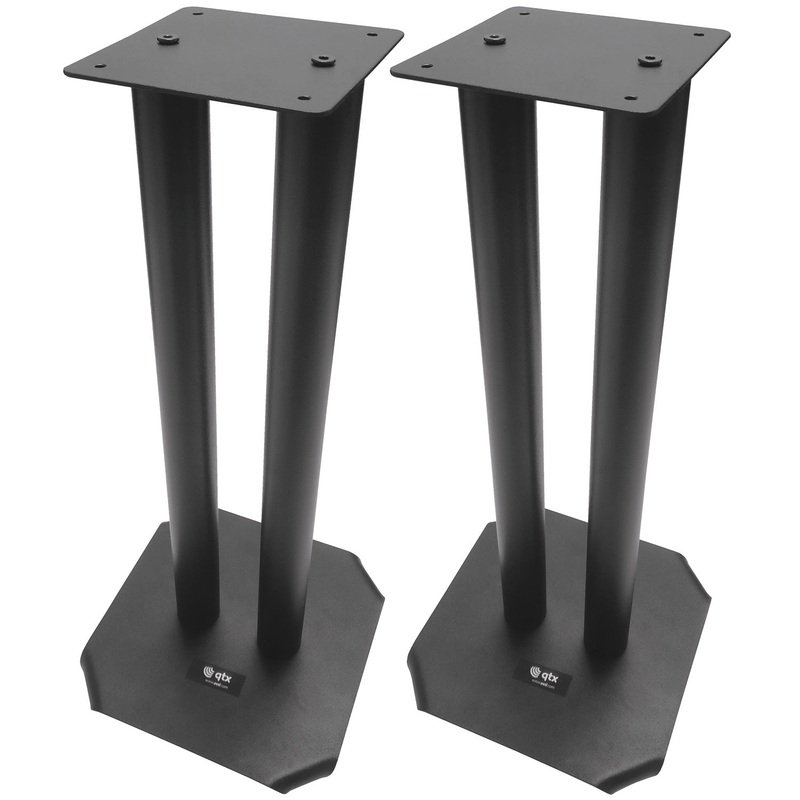 qtx-studio-monitor-stands-pair-50cm QTX Studio Monitor Stands (Pair), 50cm