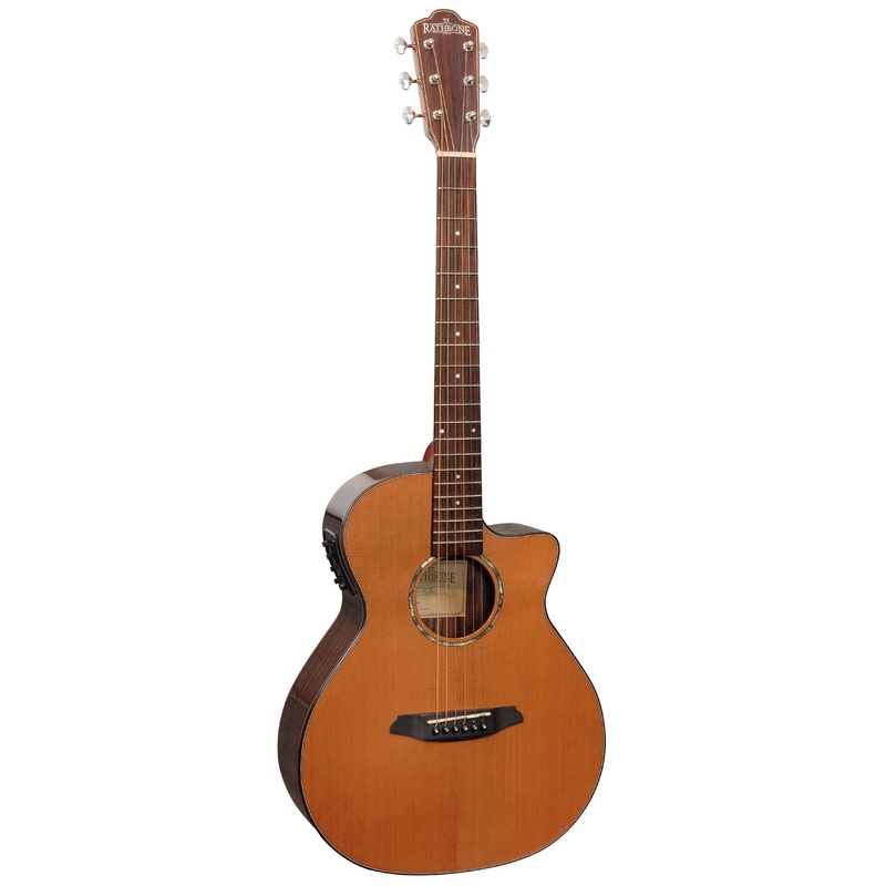 rathbone-r1crce-solid-cedar-top-electro-acoustic-baby-concert-electro-guitar Rathbone R1CRCE Solid Cedar Top Electro Acoustic Baby Concert Electro Guitar