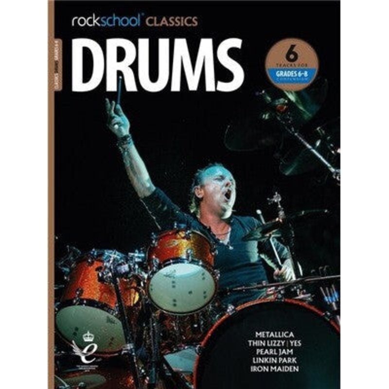 rockschool-classic-drums-grade-6-8 ROCKSCHOOL CLASSIC DRUMS GRADE 6-8