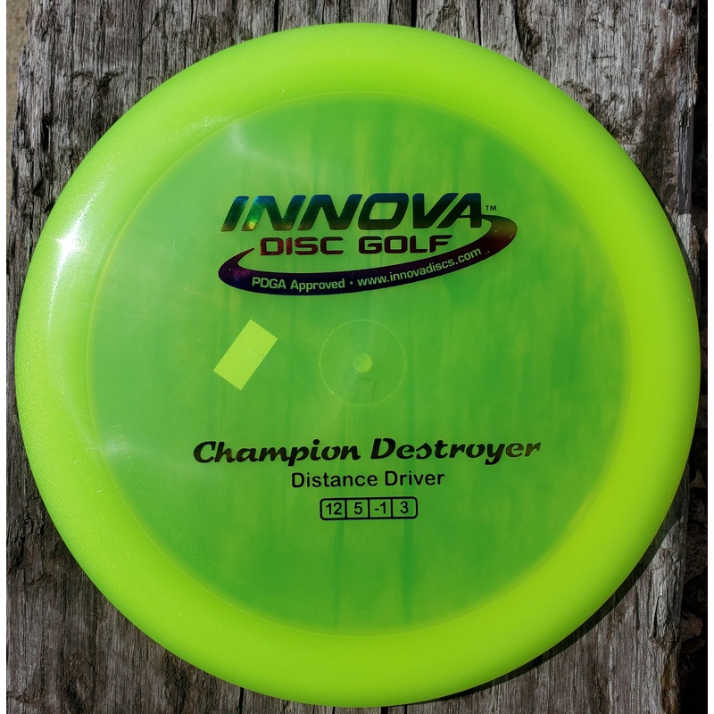 innova-champion-destroyer-distance-driver-green-171g Innova Champion Destroyer - Distance Driver Green - 171g