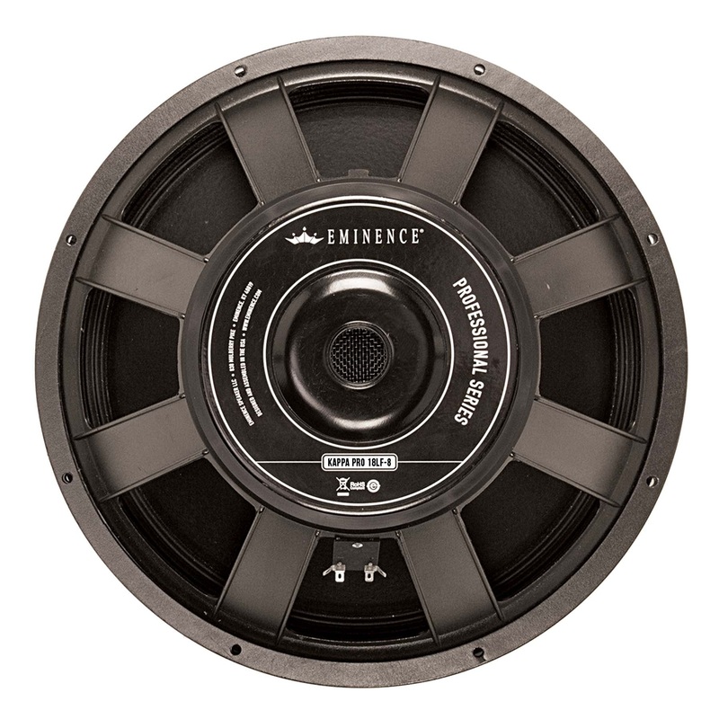 kappa-pro-18lf2-18-professional-series-speaker-cast-8-ohm Kappa Pro 18LF2 18" Professional Series Speaker - Cast 8 ohm