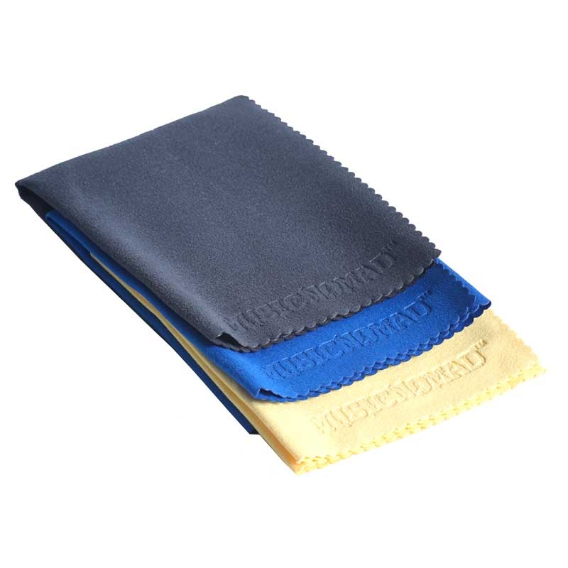 music-nomad-3-suede-polishing-cloth-pak Music Nomad - 3 Suede Polishing Cloth Pak