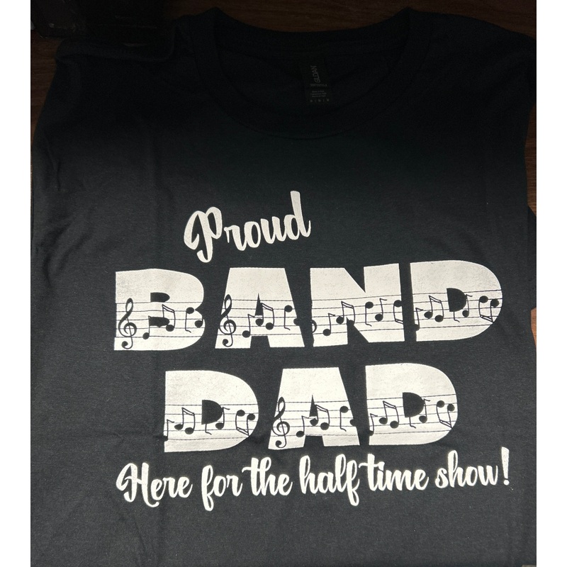 proud-band-dad-tshirt-black Proud Band Dad Tshirt - Black