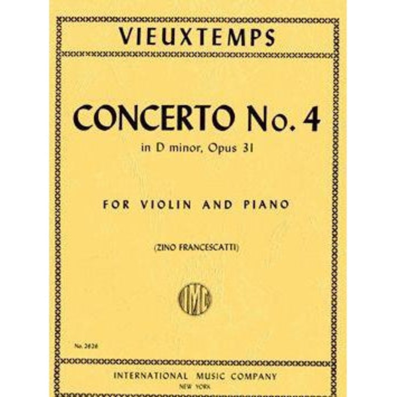vieuxtemp-concerto-no-4-in-d-minor-op-31 Vieuxtemp - Concerto No. 4 in D minor Op. 31