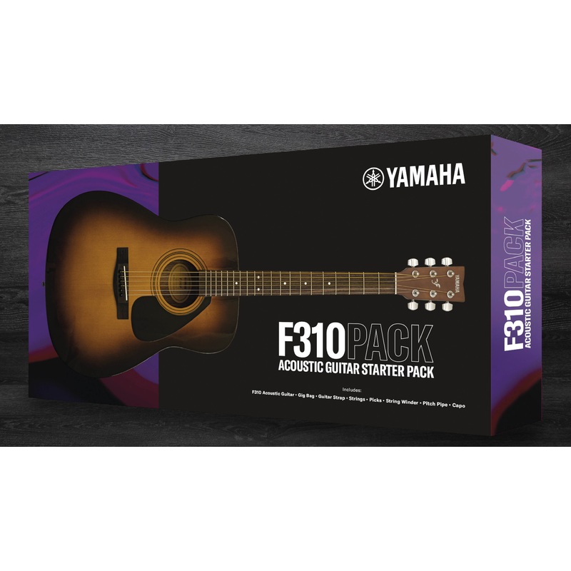 yamaha-f310pii-acoustic-guitar-starter-pack-tobacco-sunburst Yamaha F310PII Acoustic Guitar Starter Pack, Tobacco Sunburst