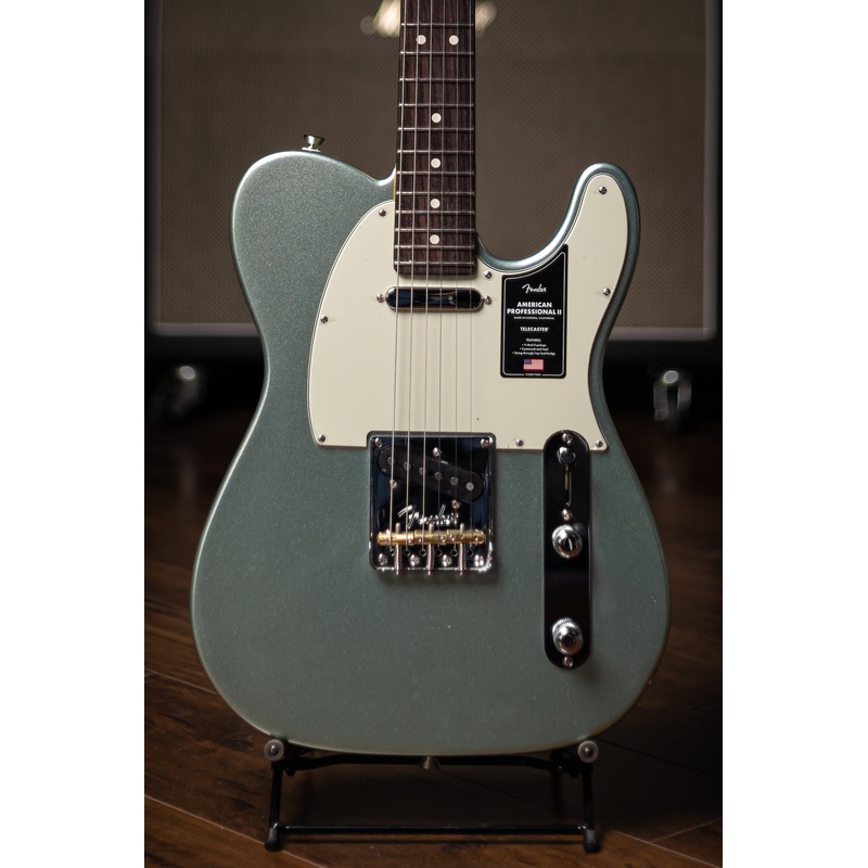 fender-american-professional-ii-telecaster-electric-guitar-mystic-surf-green Fender American Professional II Telecaster Electric Guitar - Mystic Surf Green
