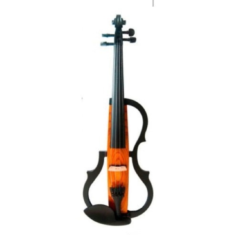 geneva-electric-violin-4-4-size-amber-finish-gve-n006 Geneva Electric Violin 4/4 Size Amber Finish GVE-N006