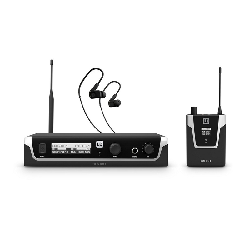 ld-systems-u506-in-ear-monitoring-system-with-earphones-655-679-mhz LD Systems U506 In-Ear Monitoring System with Earphones 655-679 Mhz