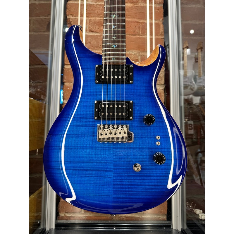 paul-reed-smith-se-35th-anniversary-custom-24-faded-blue-burst Paul Reed Smith SE 35th Anniversary Custom 24 Faded Blue Burst