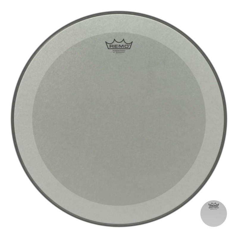 remo-p3-renaissance-powerstroke-22-bass-drum-head Remo P3 Renaissance Powerstroke 22" Bass Drum Head