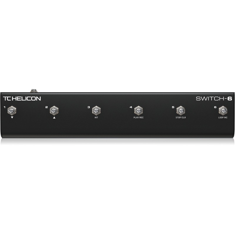 tc-helicon-switch-6-footswitch TC Helicon Switch-6 Footswitch