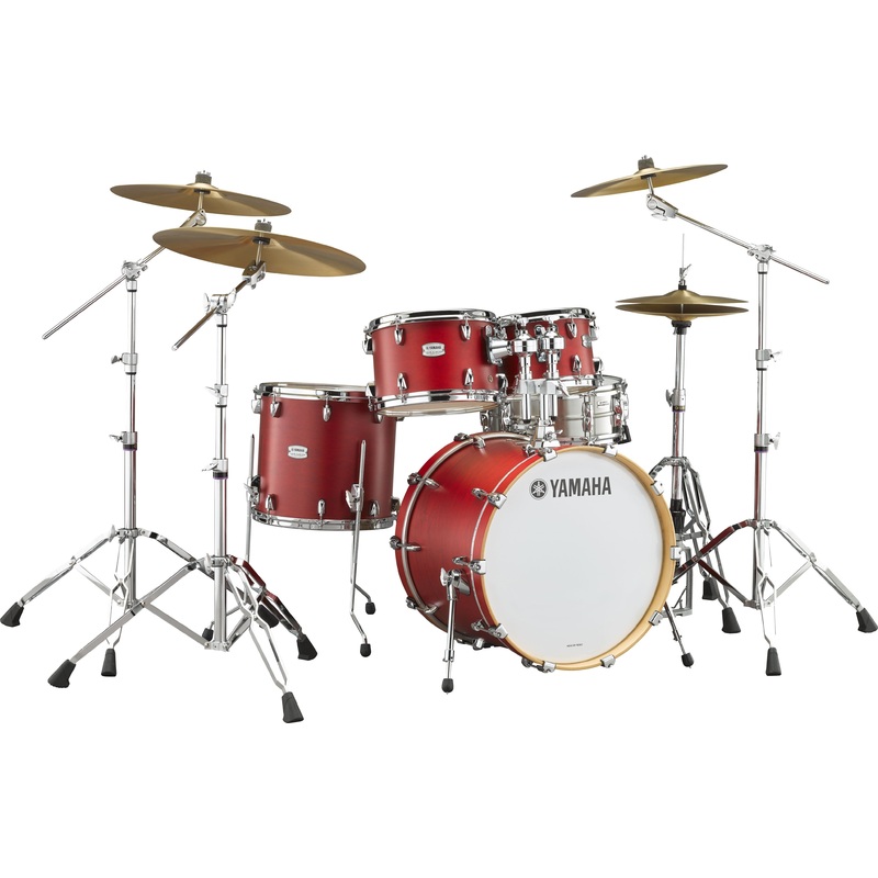 yamaha-tour-custom-fusion-drum-kit-w-hardware-candy-apple-satin Yamaha Tour Custom Fusion Drum Kit w/Hardware - Candy Apple Satin
