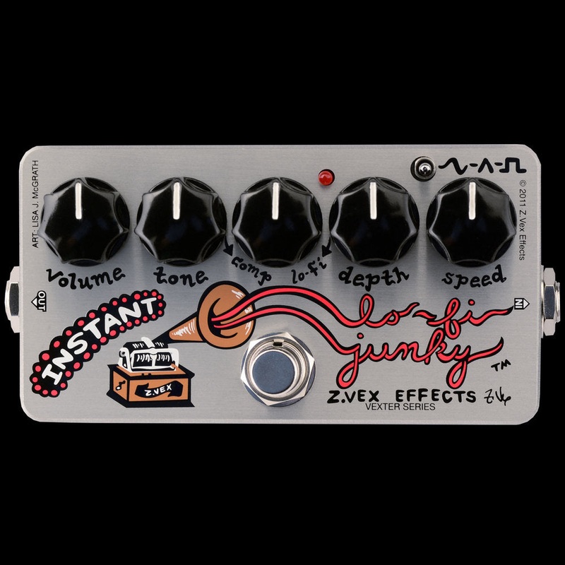 zvex-effects-vexter-series-instant-lofi-junky-chorus-vibrato-pedal ZVEX Effects Vexter Series Instant LoFi Junky Chorus/Vibrato Pedal