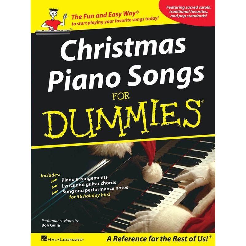 christmas-piano-songs-for-dummies-piano-vocals-guitar Christmas Piano Songs for Dummies - Piano, Vocals & Guitar