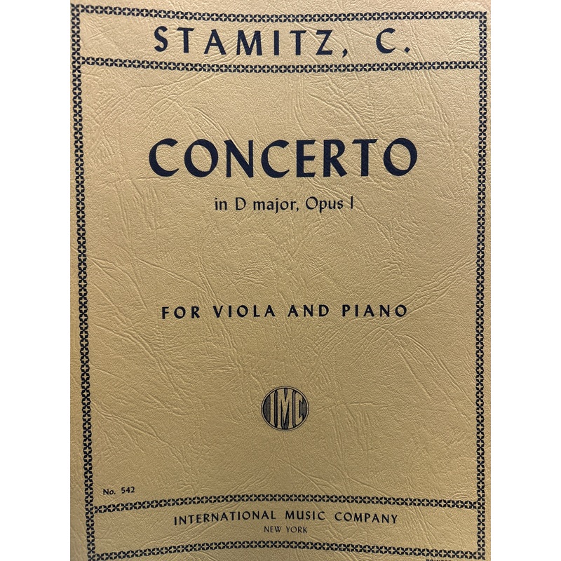 concerto-in-d-major-op-1-viola-stamitz Concerto in D Major, Op. 1 - Viola - Stamitz
