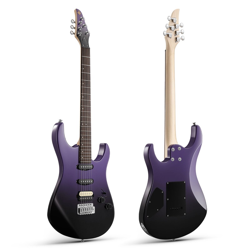 donner-dmt-66-midnight-purple-gradient-guitar Donner DMT-66 Midnight Purple Gradient Guitar