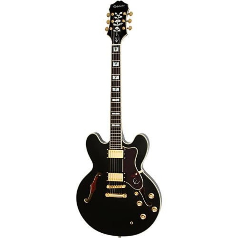 epiphone-sheraton-ii-pro-semi-hollowbody-electric-guitar-ebony-d-listed Epiphone Sheraton-II PRO Semi-hollowbody Electric Guitar - Ebony D LISTED
