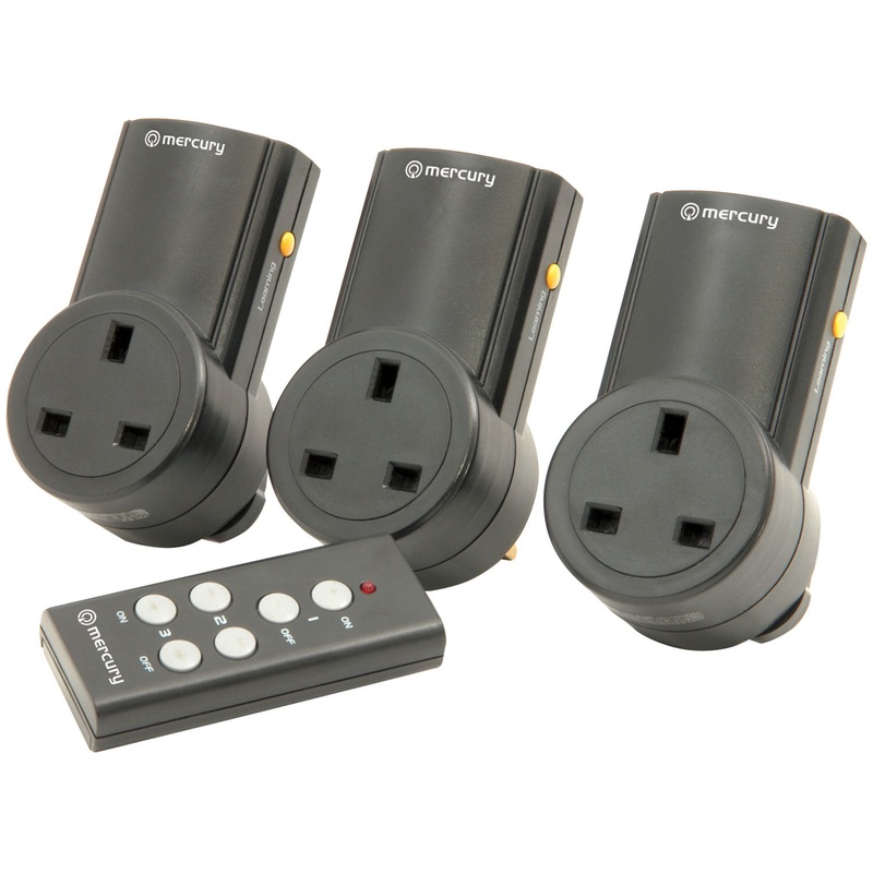 mercury-wireless-remote-control-mains-sockets-set-of-3 Mercury Wireless Remote Control Mains Sockets - Set of 3